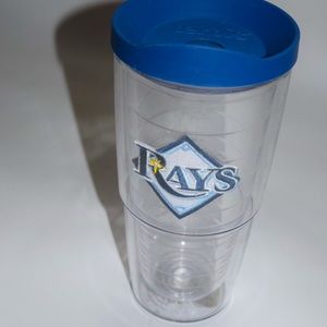 Tervis Tumbler 24oz MLB Baseball Tampa Bay Devil Rays Insulated Tumbler Cup Lid